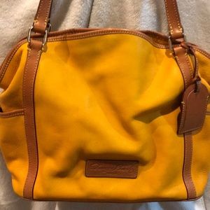Dooney and Bourke large travel tote all leather